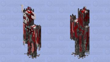 Monster Creaking: the fourth ever Creaking Mob skin Minecraft Mob Skin