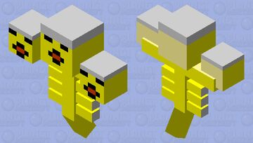 Gold Ghast-Wither Minecraft Mob Skin