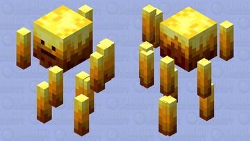 stop coming to me for blaze powder ._. Minecraft Mob Skin