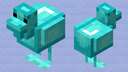 Diamond Block Chicken Minecraft Mob Skin