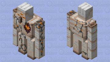 pale garden irongolem Minecraft Mob Skin