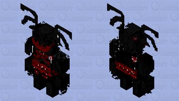 Zalgo demon Minecraft Mob Skin