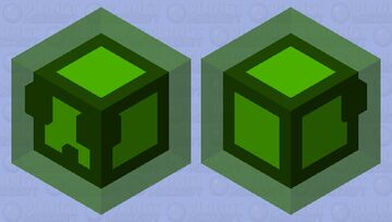 GD Creeper Slime Minecraft Mob Skin