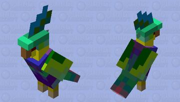 Party Pidgeon Minecraft Mob Skin