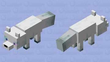 Kafka Fox Minecraft Mob Skin