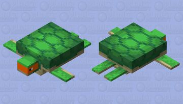 Mikey TMNT Minecraft Mob Skin