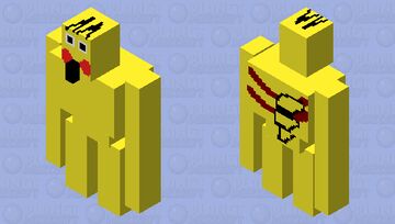 pikachu Minecraft Mob Skin