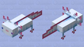 Kafka Axolotl Minecraft Mob Skin