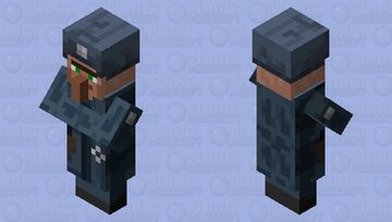 Police Officer X Minecraft Mob Skin