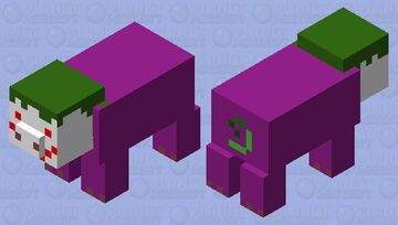 Joker Pig Minecraft Mob Skin