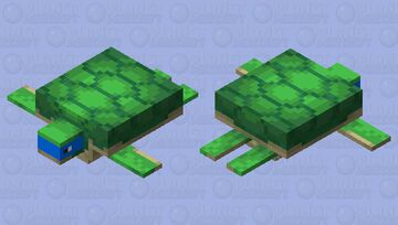 Leonardo TMNT Minecraft Mob Skin