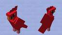 Red Cardinal Bird Minecraft Mob Skin
