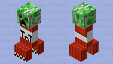 creeper tnt suit Minecraft Mob Skin