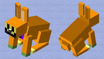 Lorenzo Waterman (Pumpkin Rabbit) Minecraft Mob Skin