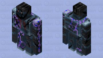 Dark Golem of Greed - Creepypasta Entity Minecraft Mob Skin