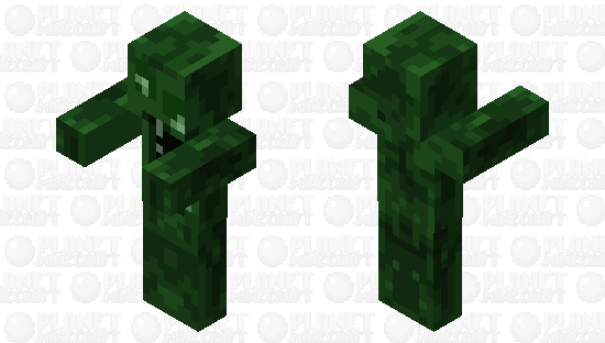 Swamp Zombie Minecraft Skin