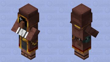 Reimagined Wandering Trader. Minecraft Mob Skin