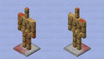 Bloody armor stand Minecraft Mob Skin