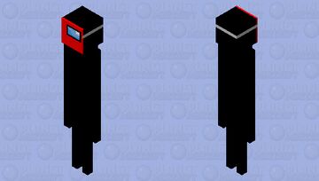 sus mask enderman Minecraft Mob Skin
