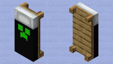 Creeper bed Minecraft Mob Skin