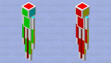 I guess textured enderman Minecraft Mob Skin