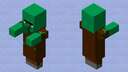 Plains Zombie Villager *My Version* Minecraft Mob Skin