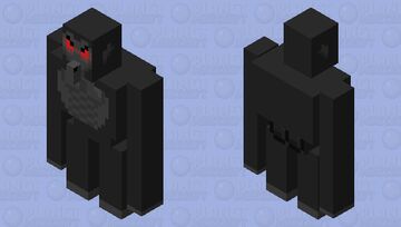Pissed Gorilla Minecraft Mob Skin