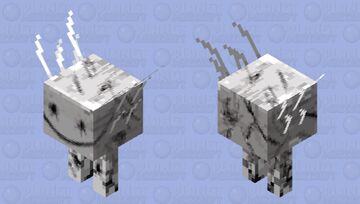 Happy Light Strider - Creepypasta Entity Minecraft Mob Skin
