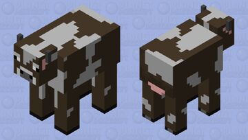 Cow from Te-mooo Minecraft Mob Skin