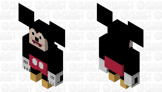 Mickey Mouse Minecraft Skin