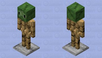 Zombie Armor Stand! Minecraft Mob Skin