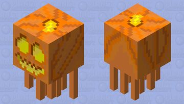 Pumpkin happy ghast Minecraft Mob Skin