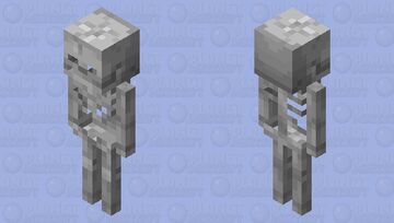 better skeleton Minecraft Mob Skin