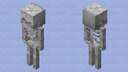 better skeleton Minecraft Mob Skin