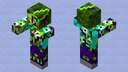 infected zombie Minecraft Mob Skin