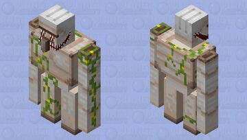 man-eating iron golem v.2 Minecraft Mob Skin