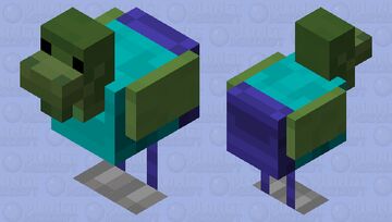 Zombie Chickens (Credits by Nigel) (Texture Pack) Minecraft Mob Skin