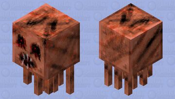 Copper Ghast Abomination - Creepypasta Entity Minecraft Mob Skin