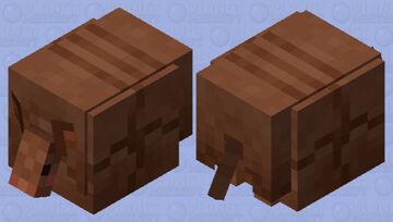 cute armadillo :3 Minecraft Mob Skin