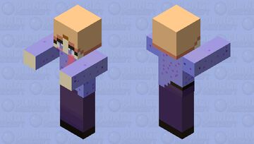 Senpai (fnf) Minecraft Mob Skin
