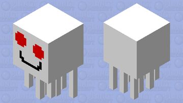The "happy" ghast Minecraft Mob Skin