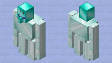 Dwefelent-Style Iron-Golem Minecraft Mob Skin