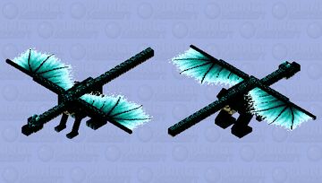 Skulk dragon Minecraft Mob Skin