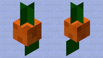 Orange bobber Minecraft Mob Skin