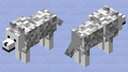 White poodle dog Minecraft Mob Skin