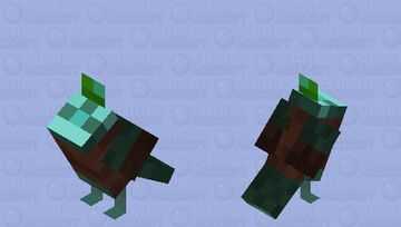 Drorot (Drowned Parrot Edition) Minecraft Mob Skin