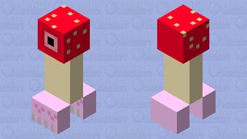 Dreamcore Mushroom Minecraft Mob Skin