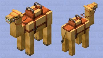 camel calico cat Minecraft Mob Skin