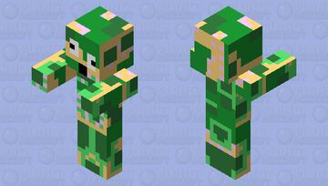 Weird zombie Minecraft Mob Skin
