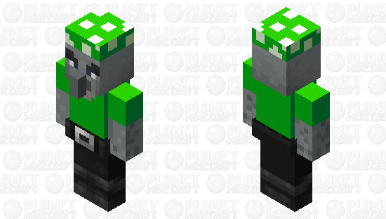 Green Spore Illager (Lynn Martin and Friends) Minecraft Skin